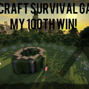 Minecraft Survival Games - My 100th win!!