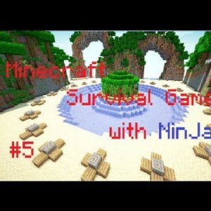 Minecraft Survival Games with NinJamo: FOR MARCUS!!!