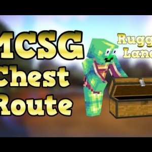 Minecraft: MCSG Chest Routes - Rugged Lands!