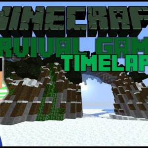 Minecraft: Speed Games! (Survival Games #82) Freeze Island Timelapse