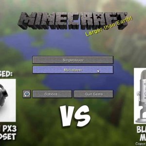HUNGER GAMES MINECRAFT! NEW MIC: BLUE YETI VS GAMING HEADSET