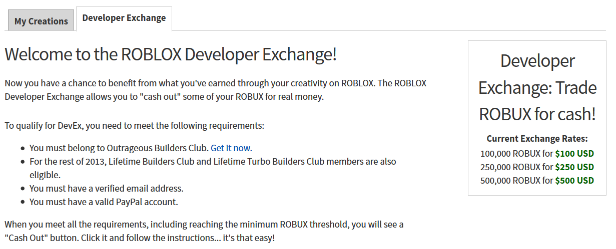 Roblox Earn Some Cash For Creating Games Mcgamer Network - roblox lua money